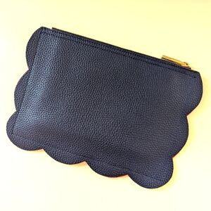 Pebbled Faux Leather Clutch